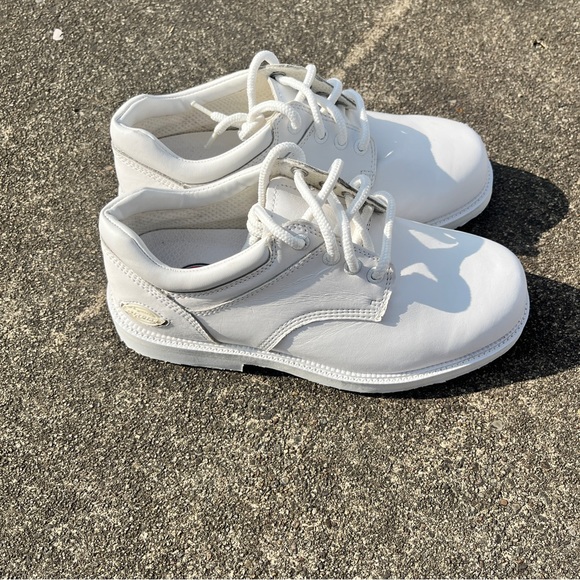 White Womens Dickies Work Shoes/Boots Size 8.5W good condition - Picture 3 of 8